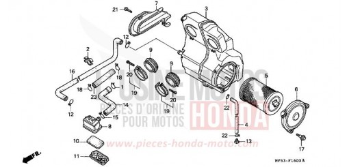AIR CLEANER CB500R de 1994